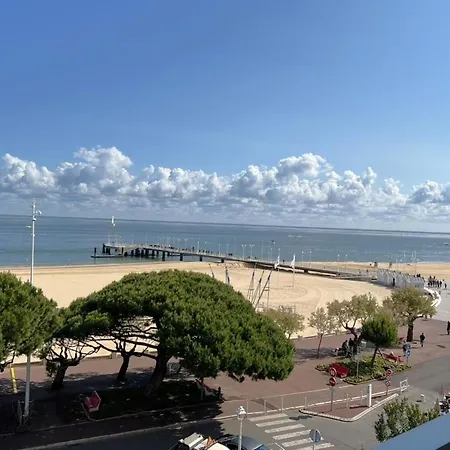 Arcachon: 4 Pers, Front De Mer, Parking, Centre-ville - Fr-1-474-32 شقة